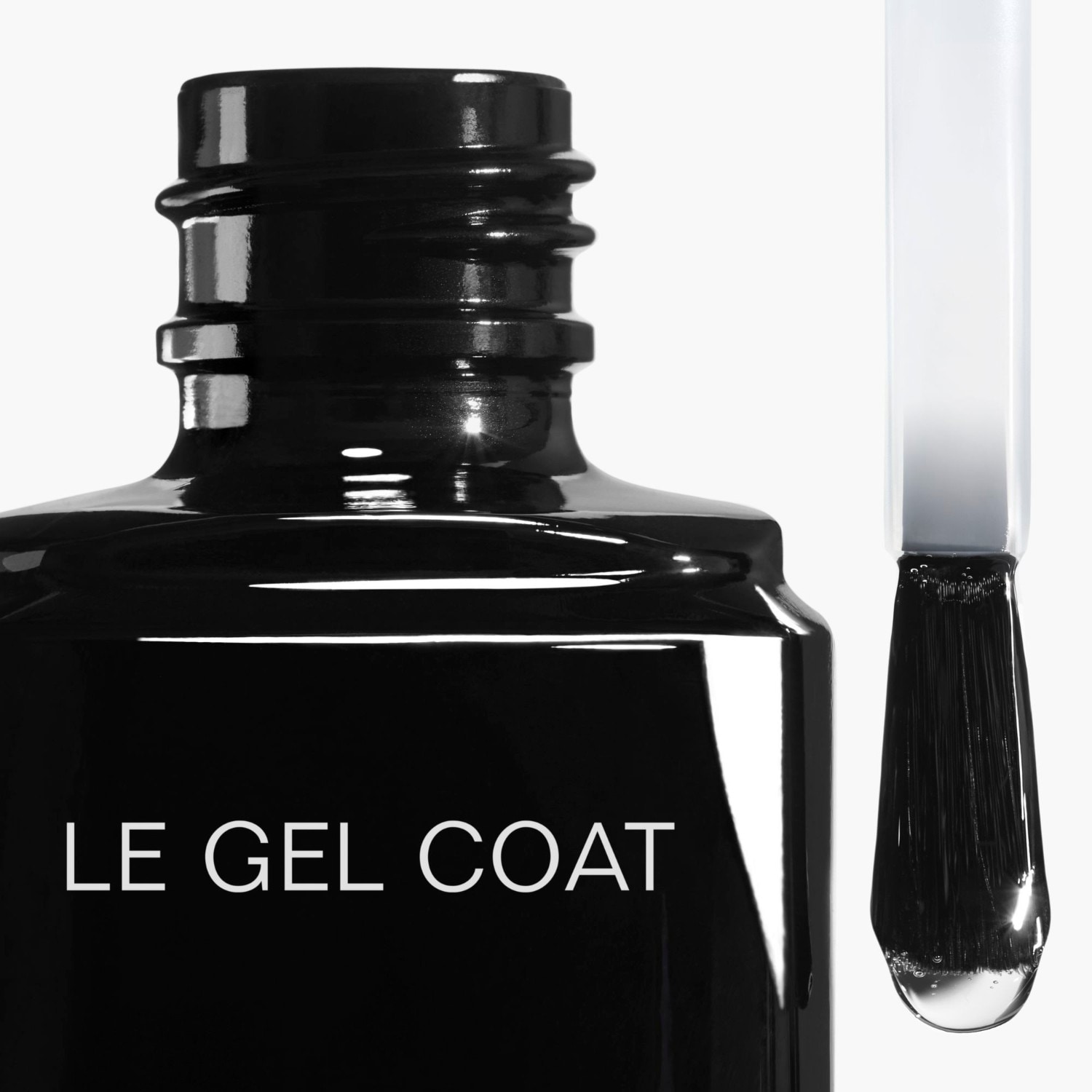 CHANEL Top Coat LE GEL COAT - TRANSPARANT