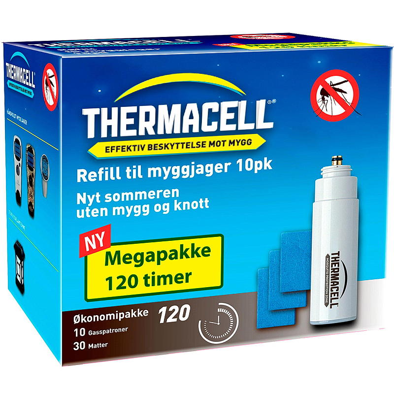Recambio de repelente de mosquitos Thermacell, paquete de 10 unidades, Thermacell