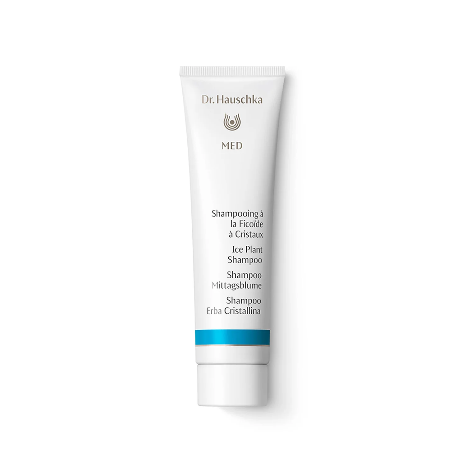 Dr. Hauschka MED Shampoo Erba Cristallina - Shampoo Delicato, Shampoo Riequilibrante, Trattamento Cuoio Capelluto