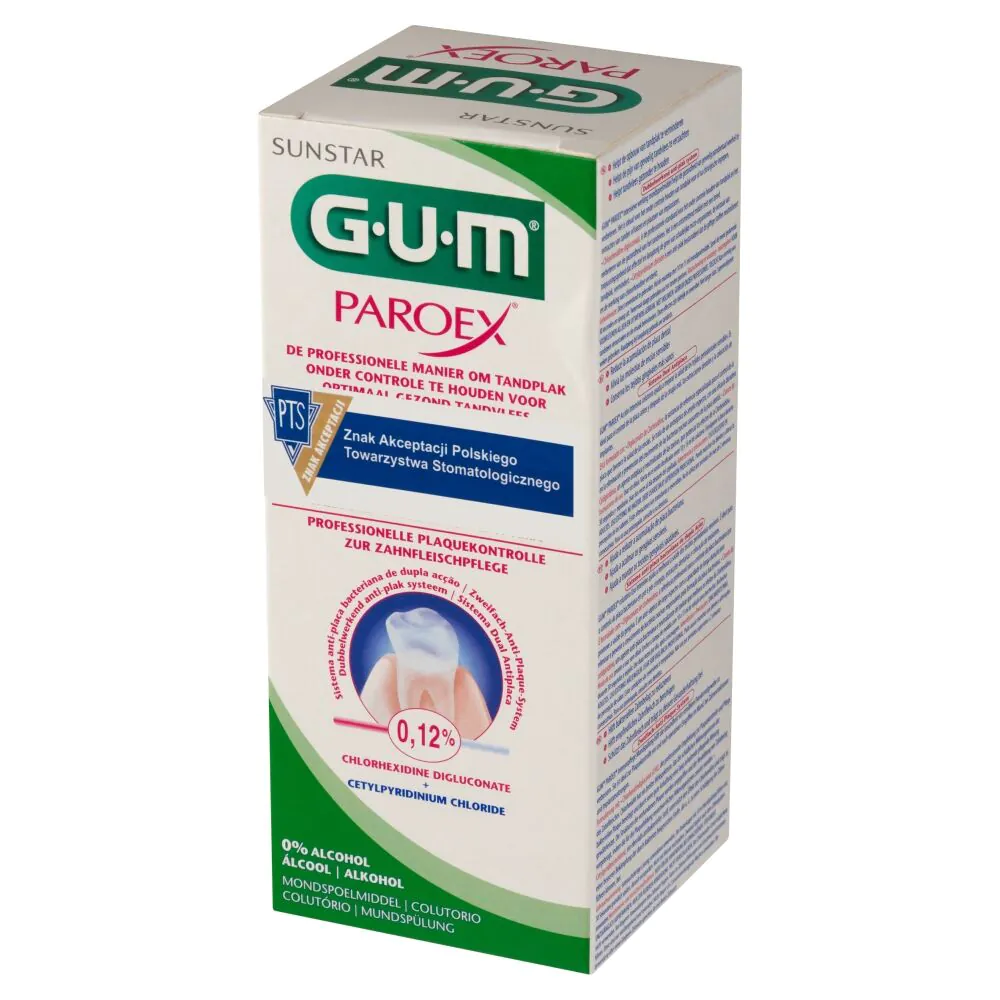 Gum Paroex 0,12% Płyn do płukania jamy ustnej