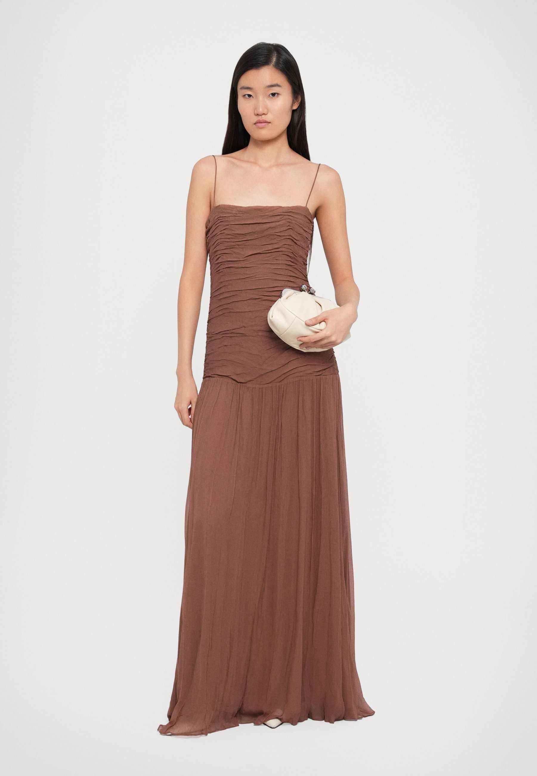 STAUD DALTON JURK - Maxi jurk - mokka