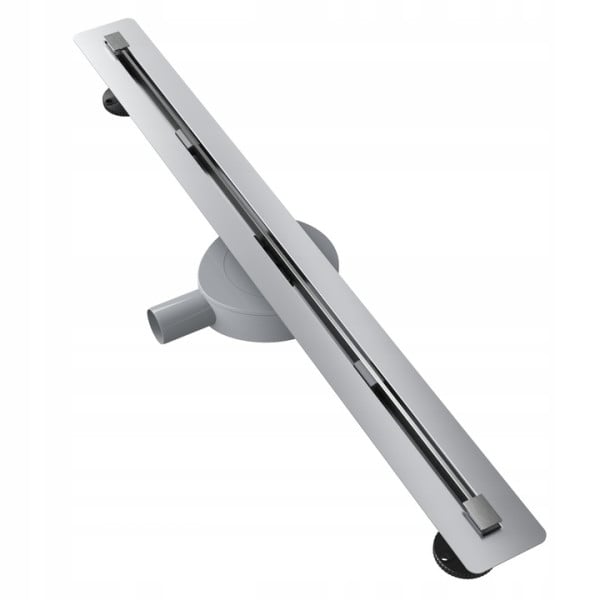 Odpływ liniowy pod płytkę 80 cm stal syfon brodzik Luno inox