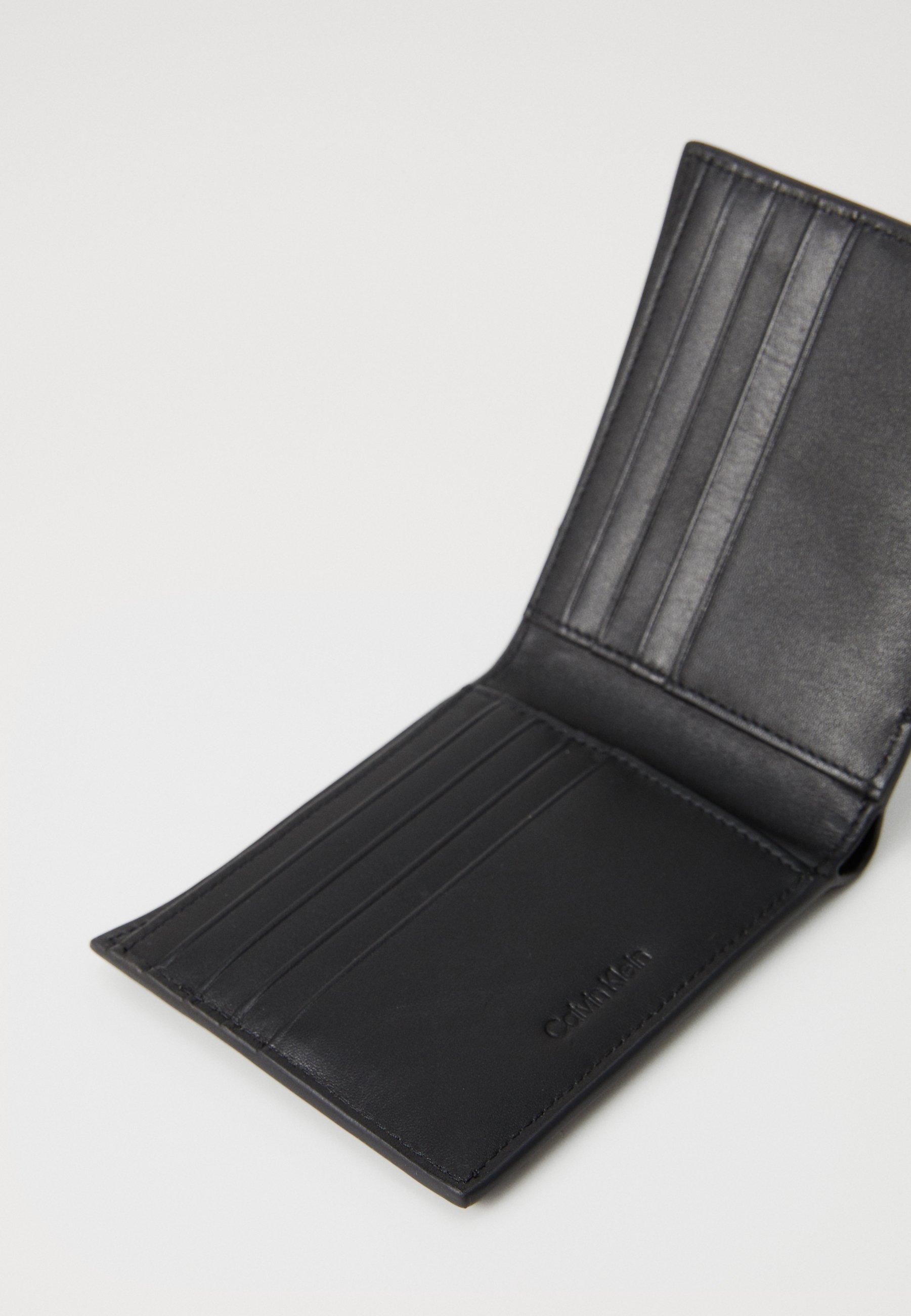 Calvin Klein BOLD BILLFOLD - Portemonnee - zwart