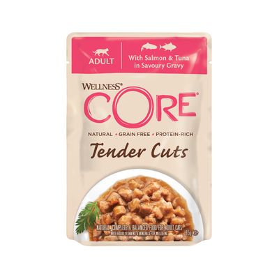 Wellness Core Tender Cuts Nassfutter für ausgewachsene Katzen
