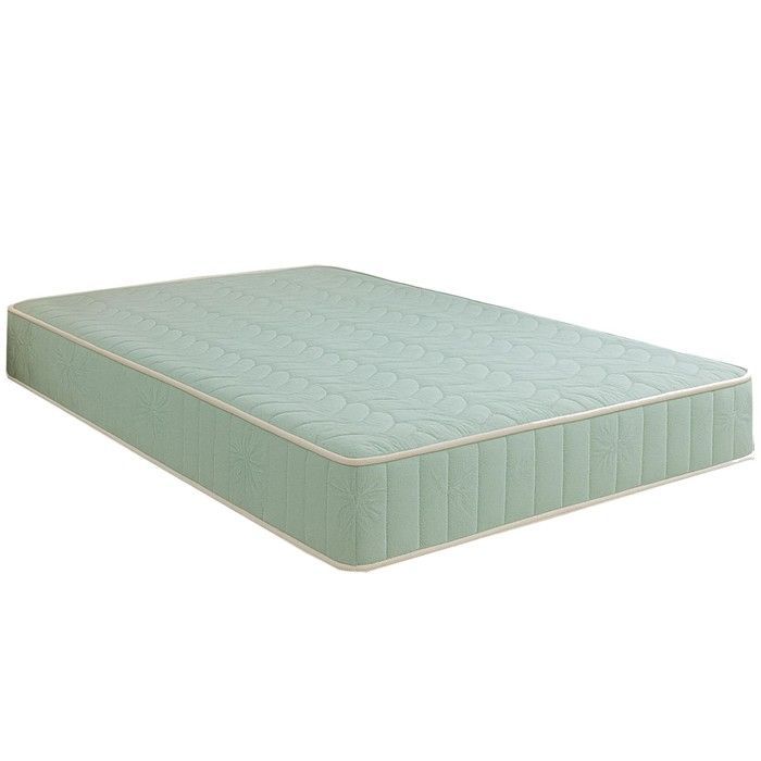 Colchão de tecido retardante de chamas 200x200x10 cm - Extra firme - Núcleo de látex de poliuretano de alta resiliência de última geração - Altamente respirável