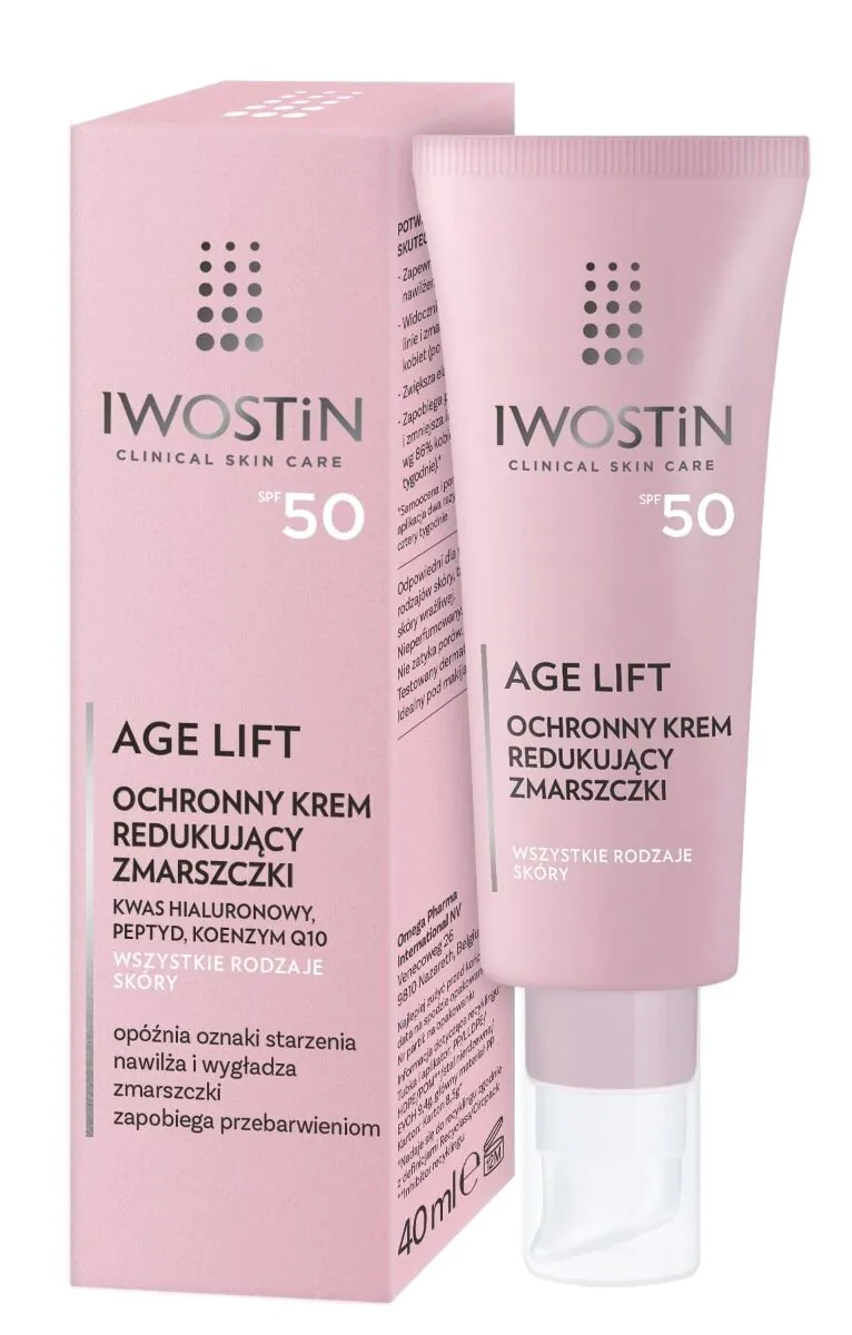 Iwostin Age Lift SPF50+ Ochronny krem redukujący zmarszczki