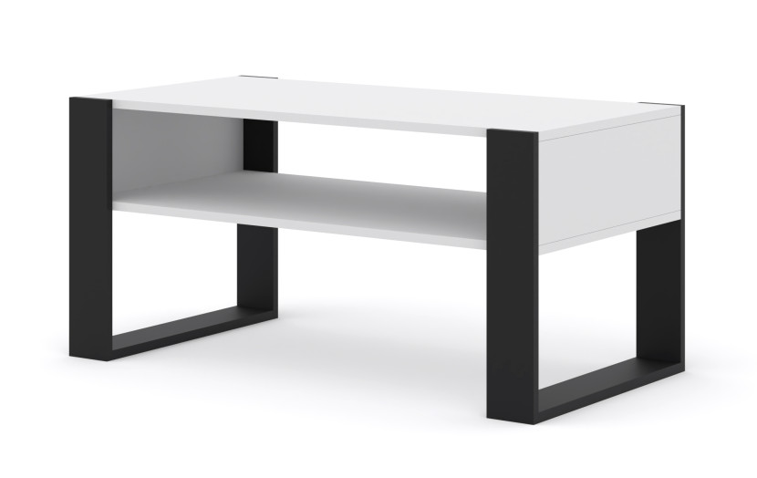 Ława stolik kawowy MONDI 100x50 cm biały mat