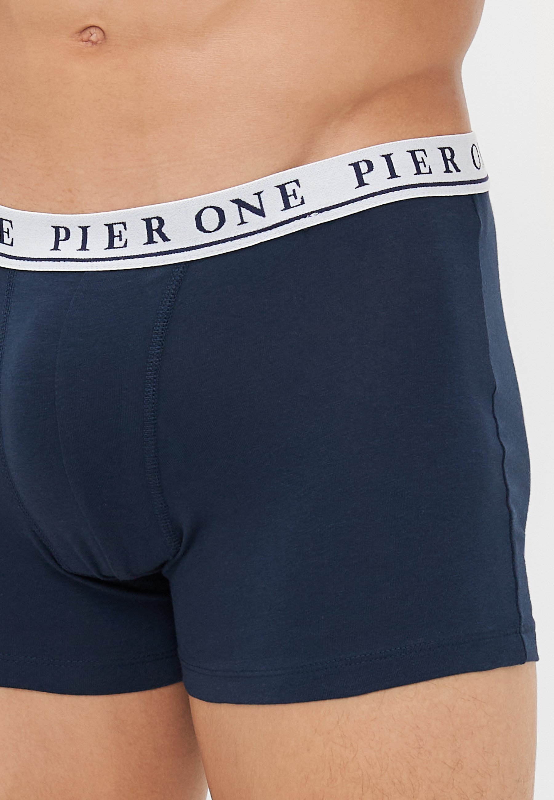 Pier One 5er-Pack – Badehosen – dunkelblau