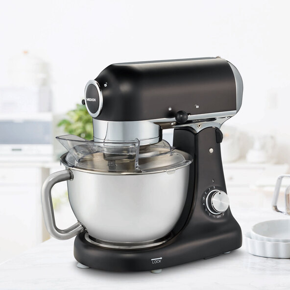 Premium food processor (MD16480), matte black