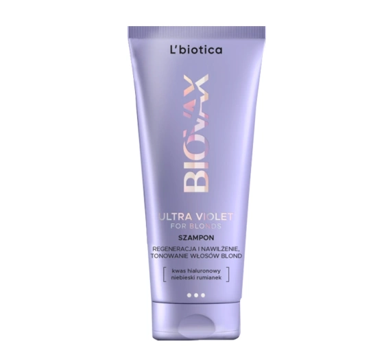 Biovax Ultra Violet for Blonds szampon do włosów blond 200 ml
