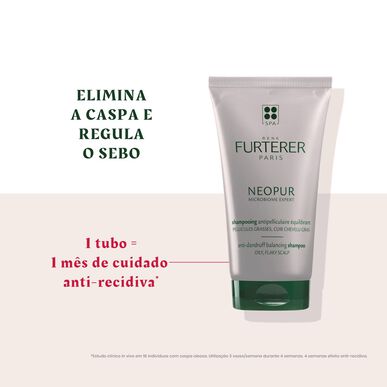 René Furterer Neopur Shampoo Antipelliculaire Gras Balancing -shampoo hilsettä ja rasvaista hilsettä vastaan 150 ml 150 ml