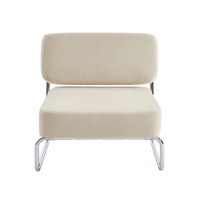 JACK fauteuil in beige stof