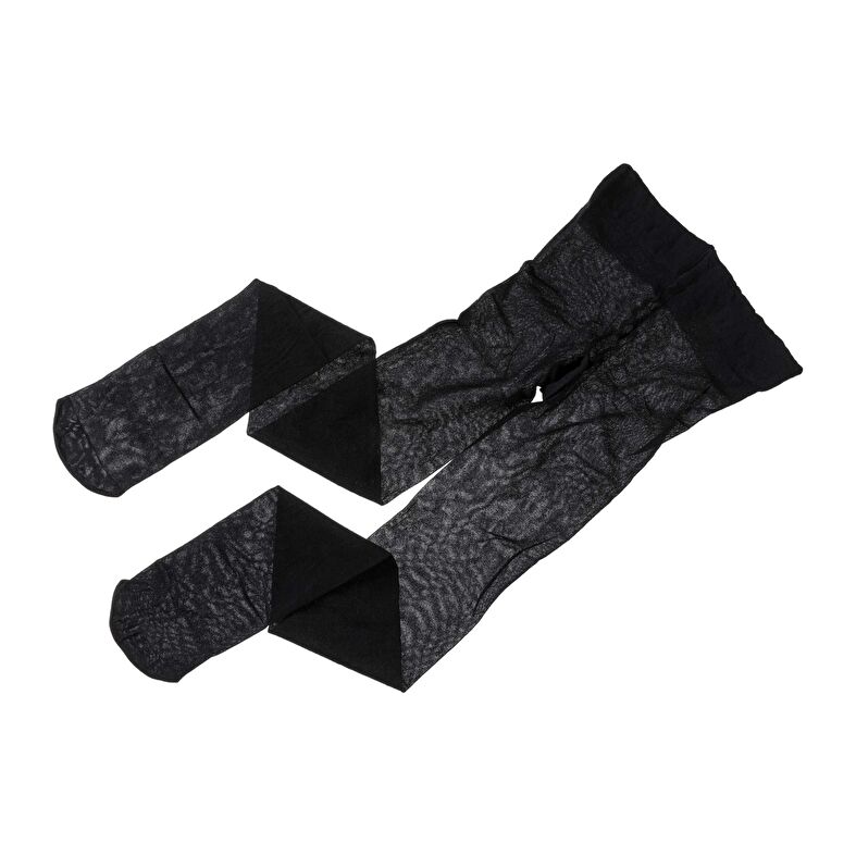 Calcetines y medias negras para mujer