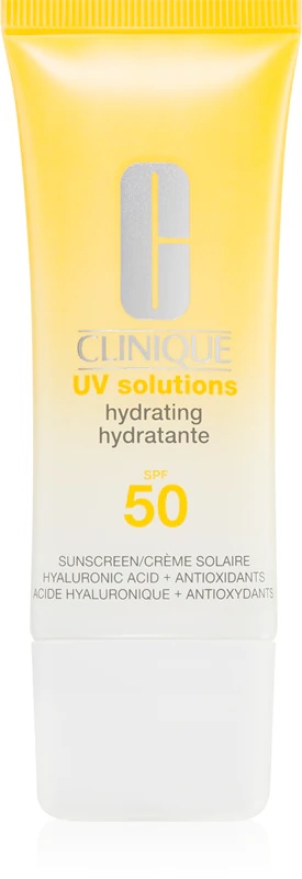Clinique Sun UV Solutions хидратантна крема за сунчање SPF 50 хидратантна крема за сунчање за лице