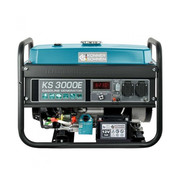 Generador - Konner & Sohnen - KS 3000E - 3000W - Gasolina - Manual