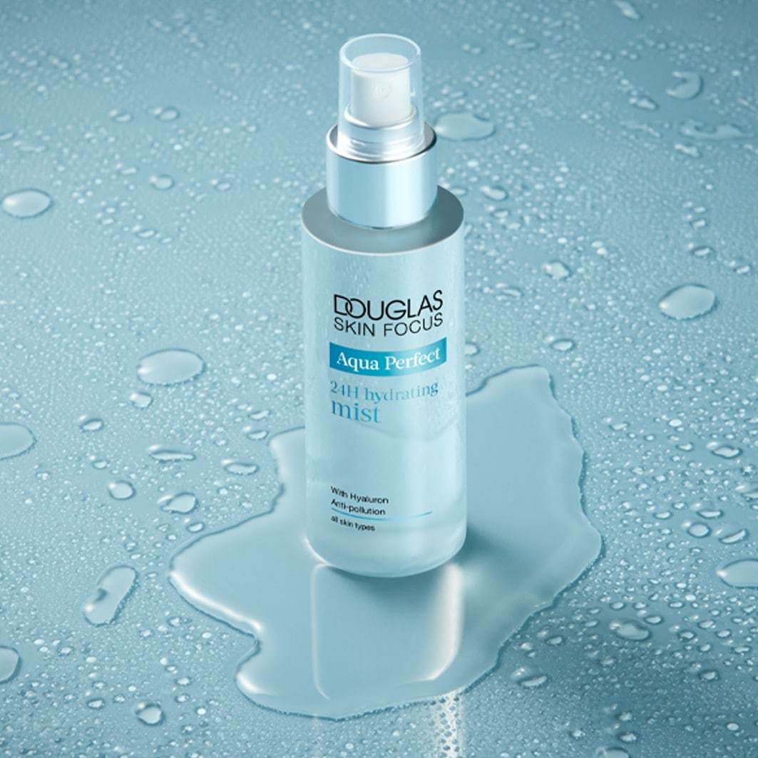 „Douglas Collection“ veido purškiklis „Skin Focus Aqua Perfect 24H“ drėkinamasis purškiklis – 100 ml