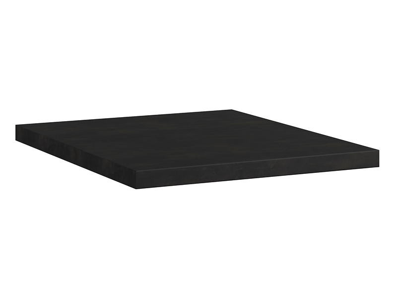 Blat kuchenny Junona Line 50 cm łupek metaliczny czarnozłoty