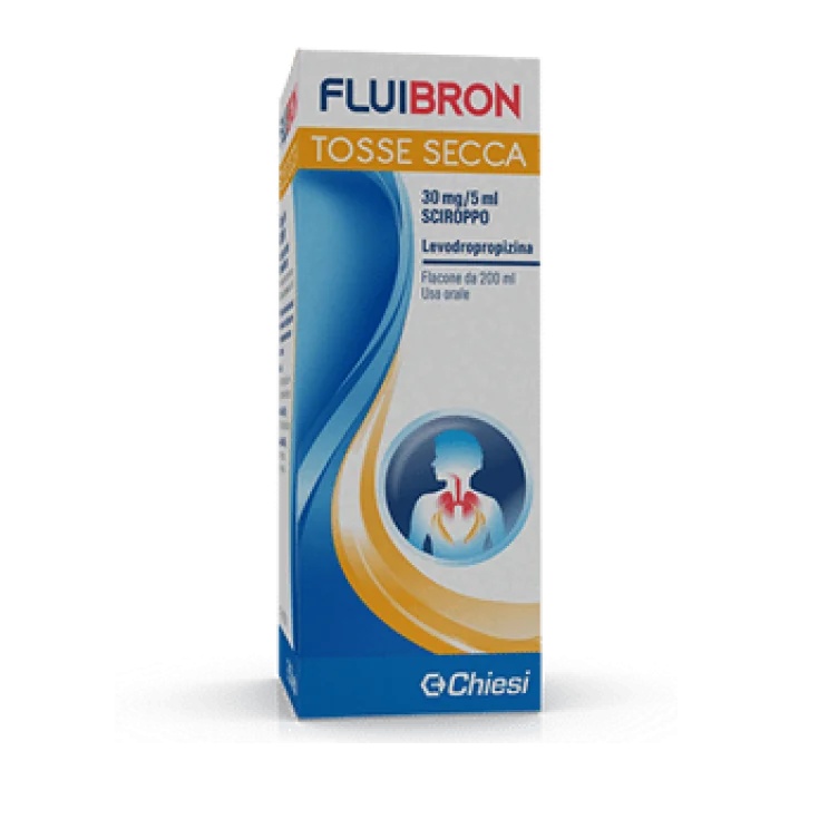 FLUIBRON Fluibron hoestsiroop voor droge hoest 200 ml 30 mg/5 ml