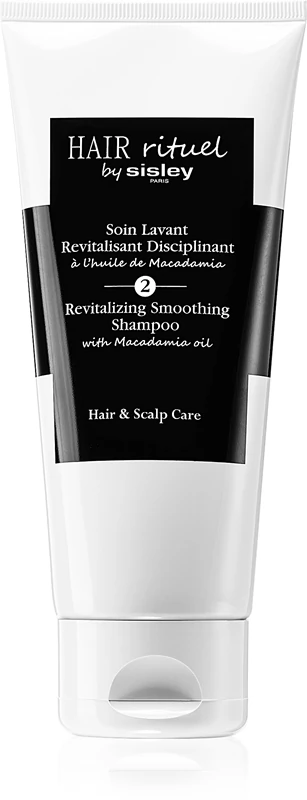 Hair Rituel by Sisley Shampoo Revitalizante e Suavizante com óleo de macadâmia para todos os tipos de cabelo.