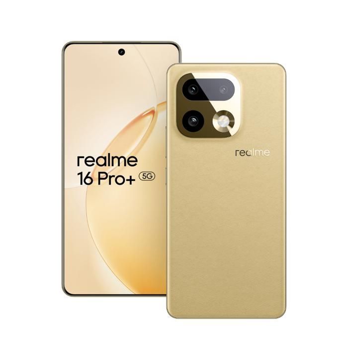 Smartphone - REALME - Realme 16 Pro+ 5G - 12 GB de RAM - 512 GB - Câmera de 200 MP