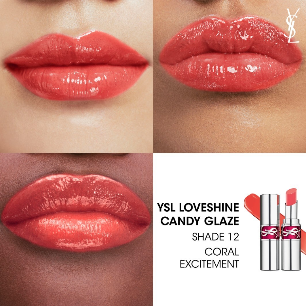 Yves Saint Laurent lūpų blizgis „Loveshine Candy Glaze“ – 3,2 g