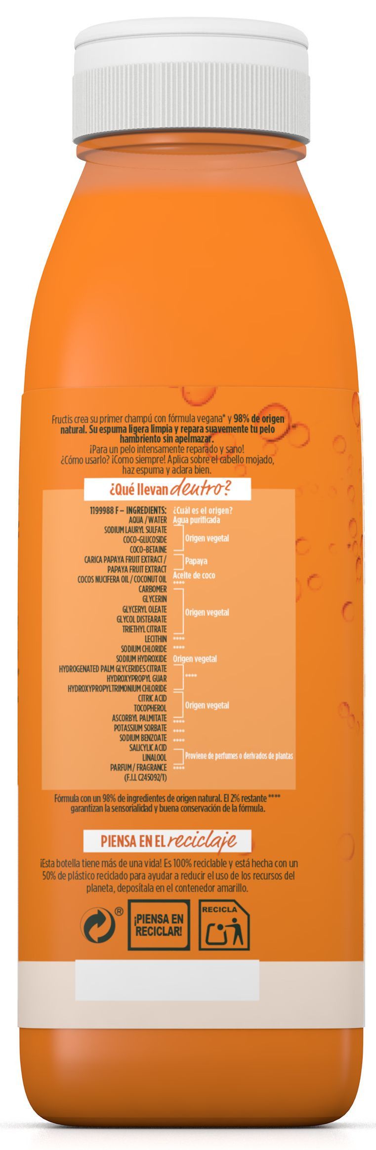 Fructis Hair Food regenerator od papaje Šamponi