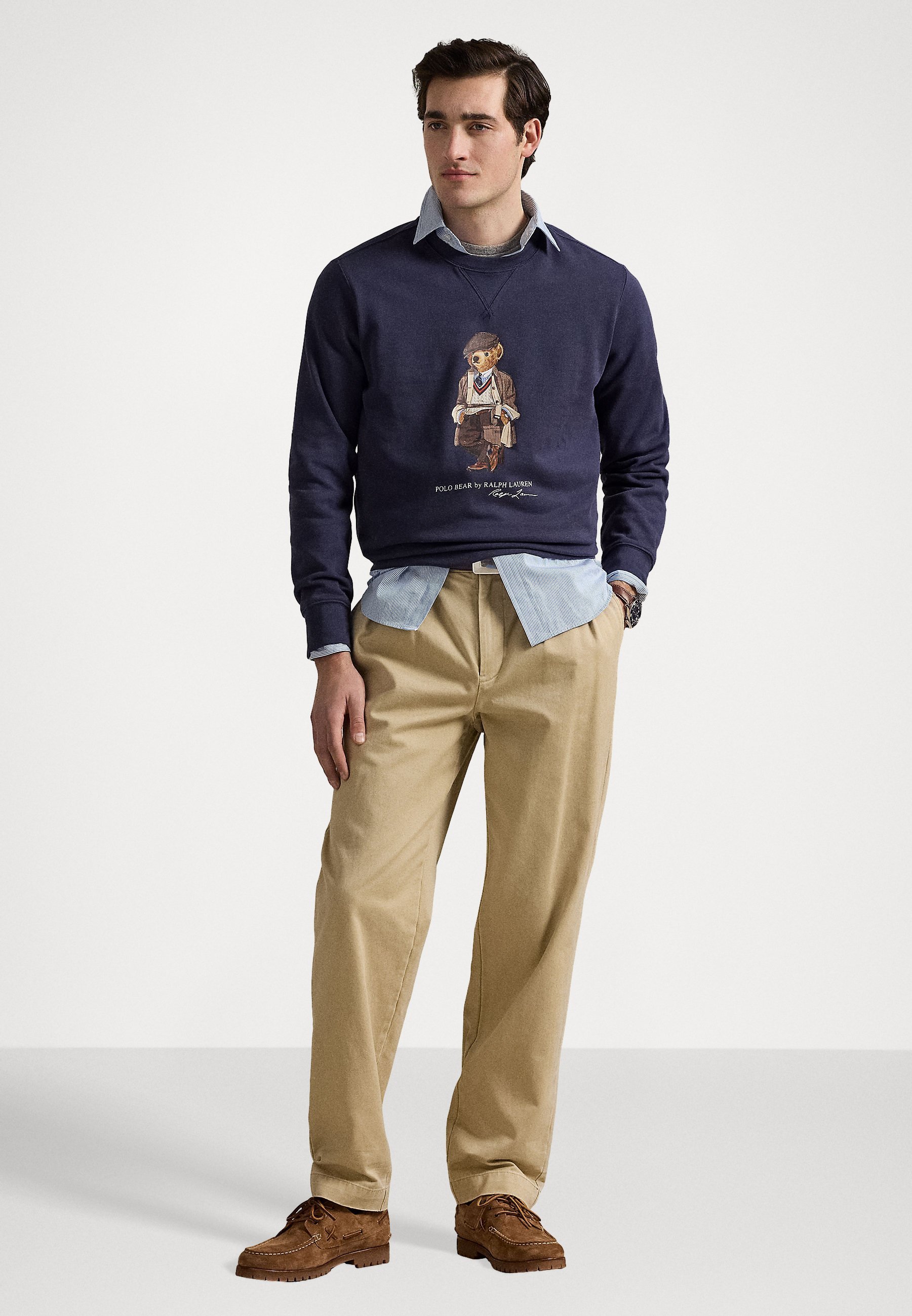 Felpa Polo Ralph Lauren POLO BEAR FLEECE - Felpa - blu slavato