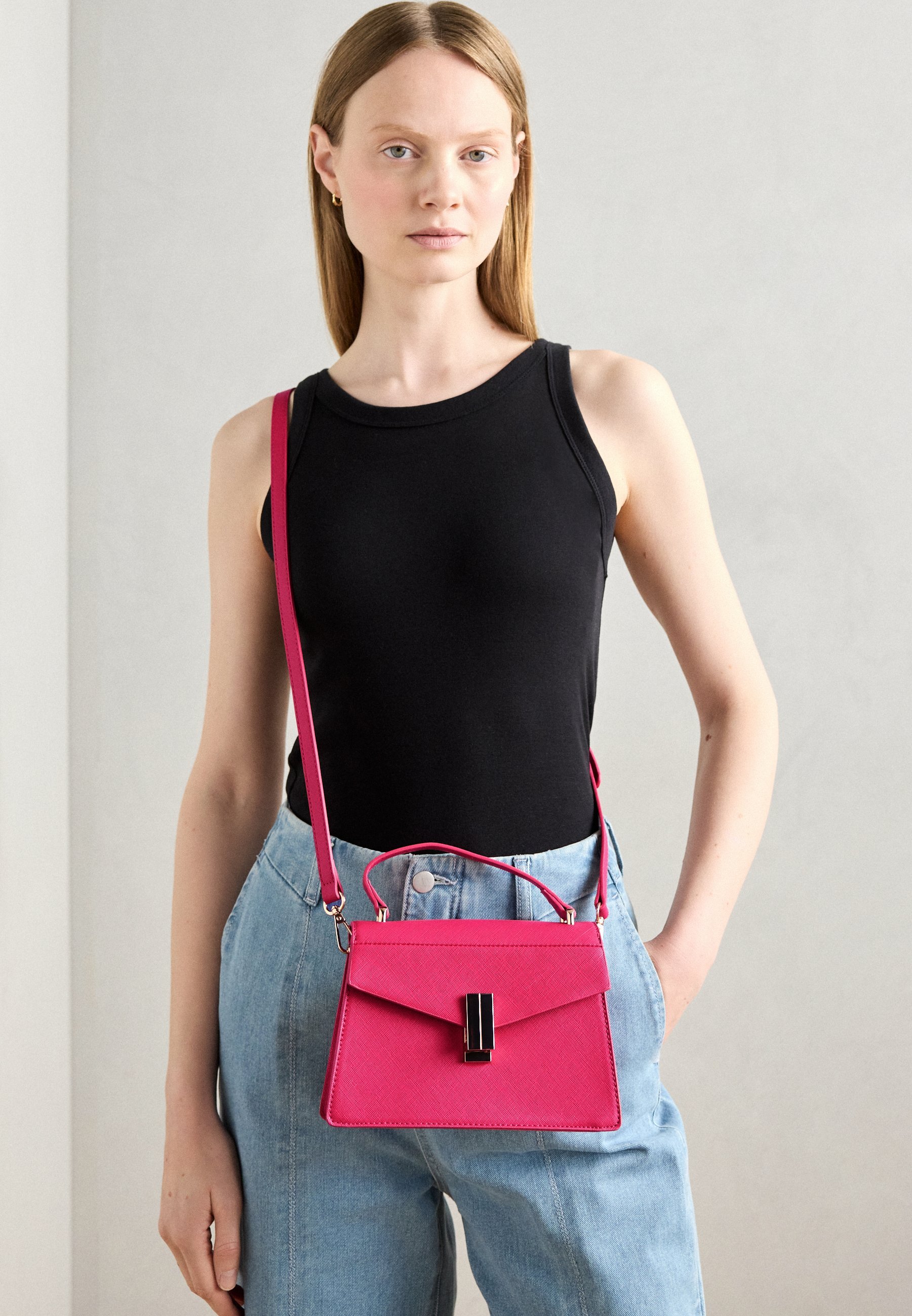 Anna Field handtas - roze