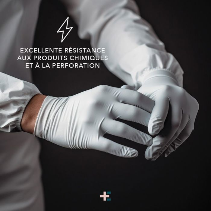 Paquete de 2 cajas de 100 guantes de látex transparentes para tareas domésticas, talla S, MERCATOR MP2BGLTDS