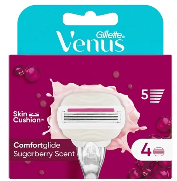 Gillette Venus Sugarberry wkłady 4 szt.