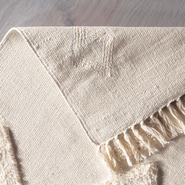 Macramé vloerkleed 120 x 180 cm
