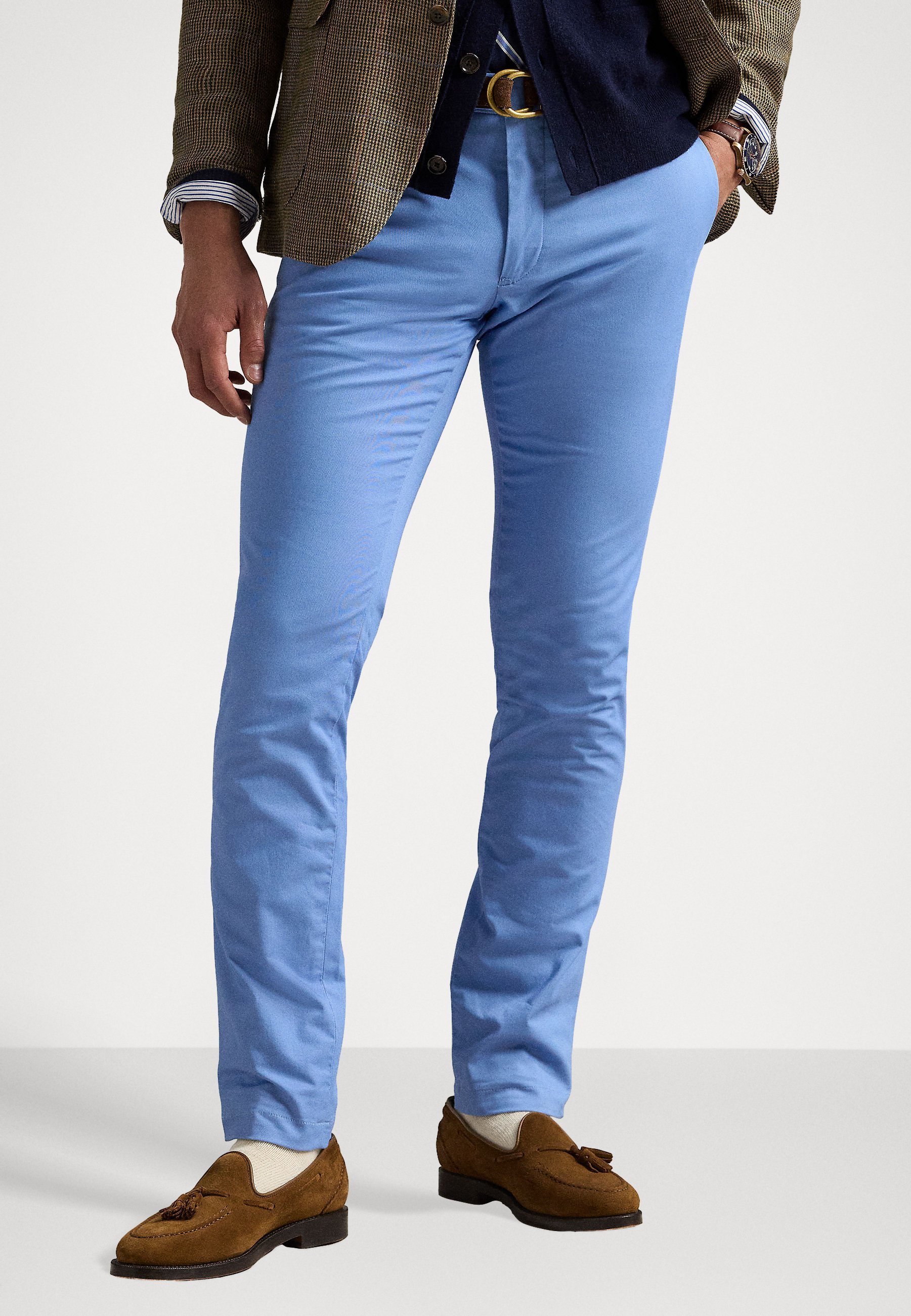 Pantaloni chino slim fit elasticizzati Polo Ralph Lauren - Chinos - azzurro cielo