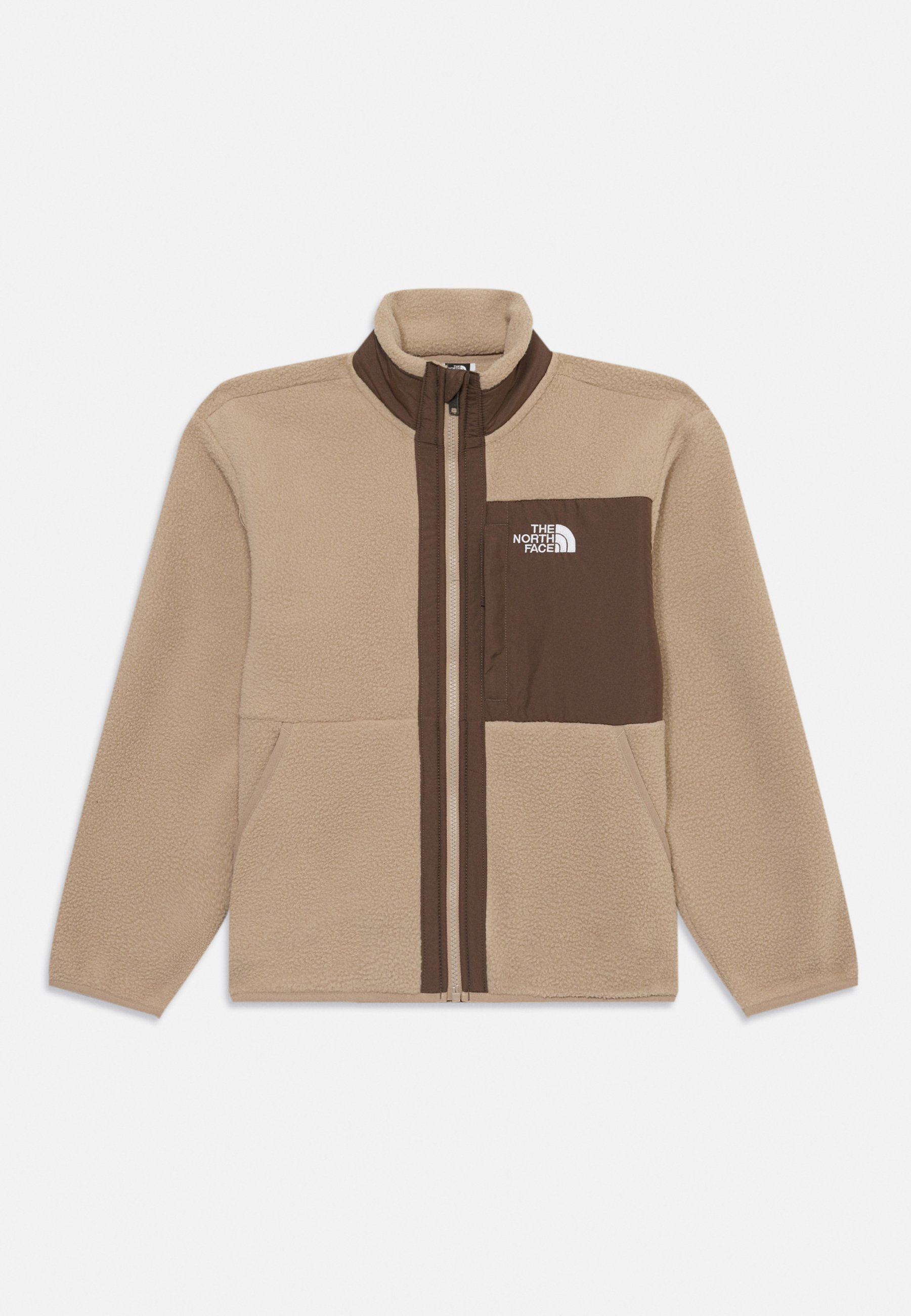 The North Face YUMIORI FULL ZIP JACKET UNISEX - Fleecejack - paddenstoelgrijs/rookbruin