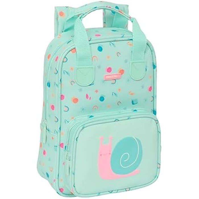 Safta M765c Preschool Love: mochila infantil con asas, fácil de limpiar, ideal para niños de diferentes edades.