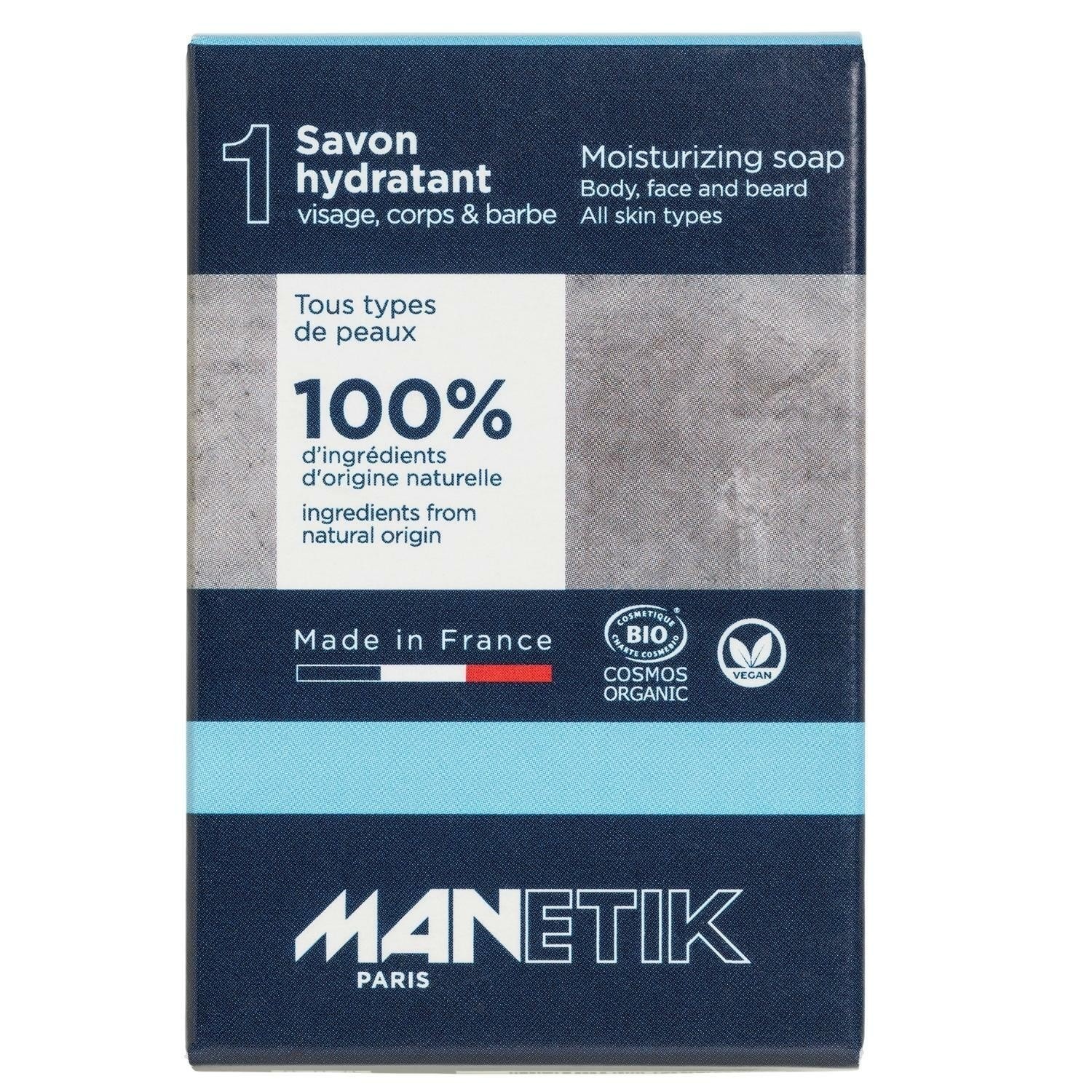MANETIK Savon hydratant Corps, visage & barbe