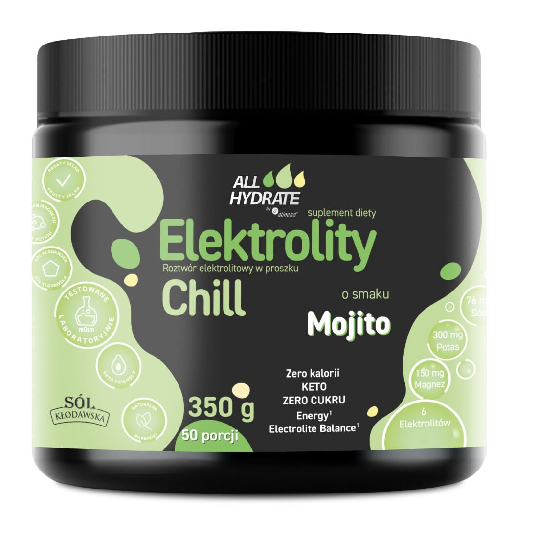 Aliness ALLHydrate Elektrolity Hladni Mojito