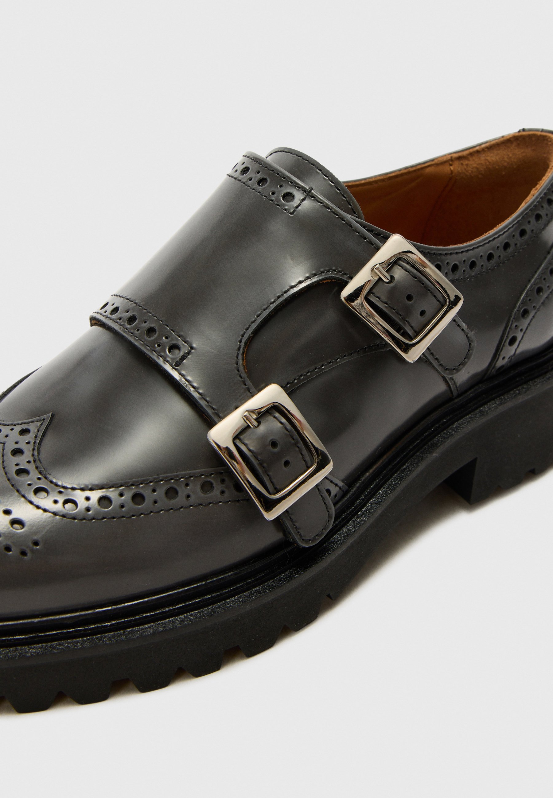 Billi Bi Slip-ons - grijs asfalt