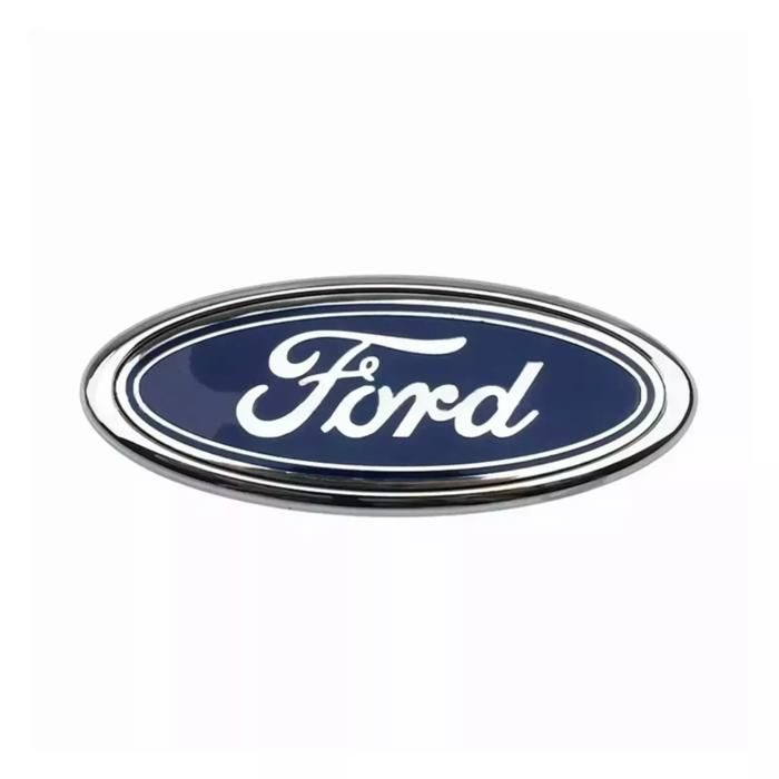Ford-Autoemblem – 115 mm – Passend für Fiesta, Focus, Transit – Selbstklebend – Neu