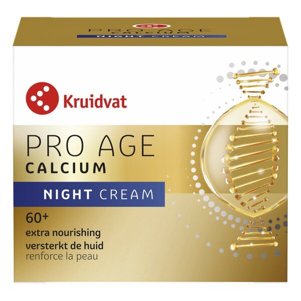 Kruidvat Pro Age Calcium 60+ Nočný krém<br>50ml - Zrelá pleť