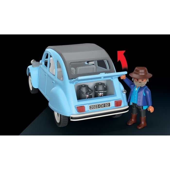PLAYMOBIL 70640 Citroën 2CV, Classic Cars, Collectible Car, Adult, 3 Figures