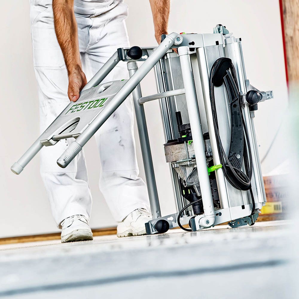 Conjunto de serra de mesa FESTOOL 225 mm 2200 W CS 70 EBG PRECISIO 575960