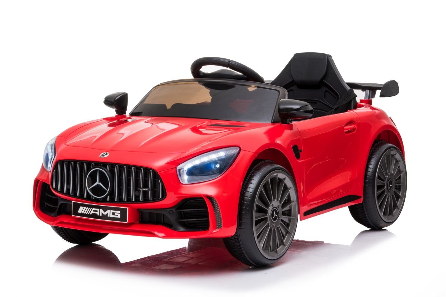 Elektrische kinderauto Mercedes GTR AMG, geschikt voor kinderen, sportwagen, draagvermogen 35 kg