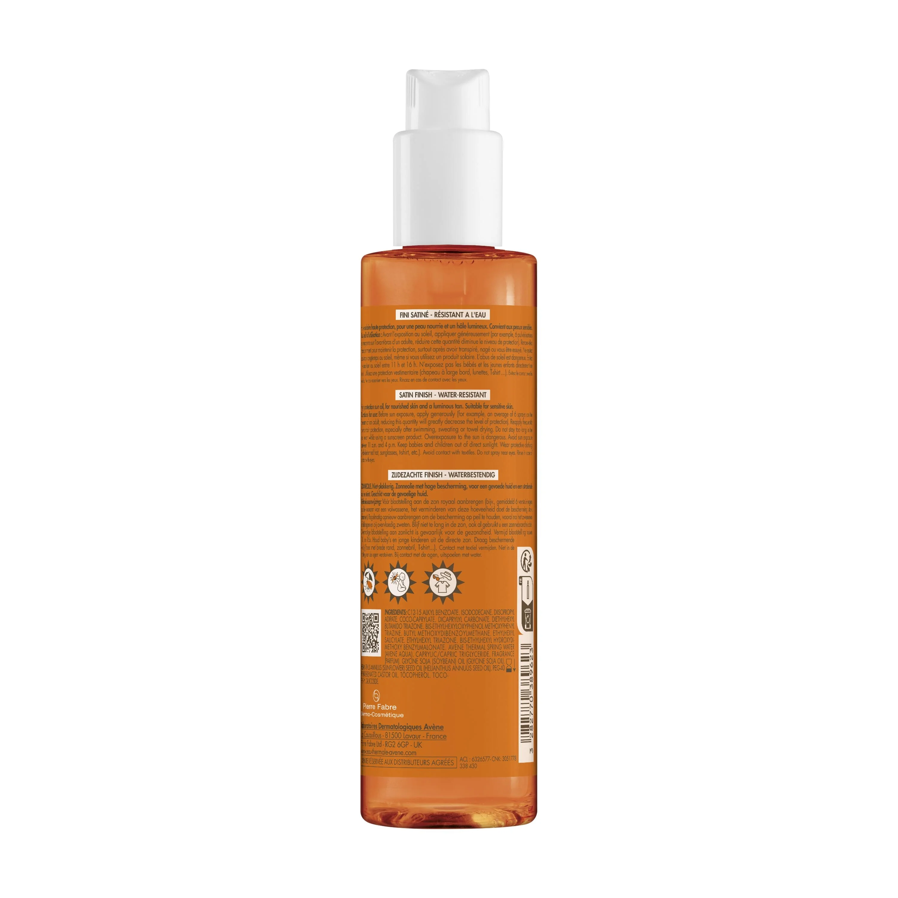 Suncare Olio Solare SPF30 - Olio solare corpo alta prot.