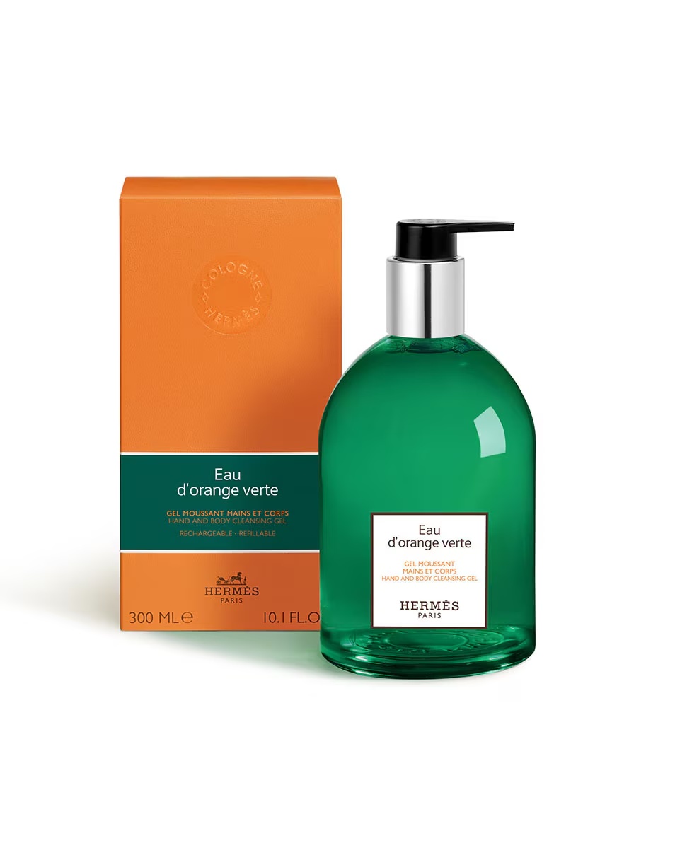 HERMÈS The Bath Apă verde de portocale, gel pentru mâini și corp