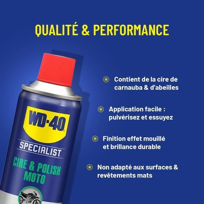 WD-40 - Motorfietswas en -polijstmiddel 400 ml