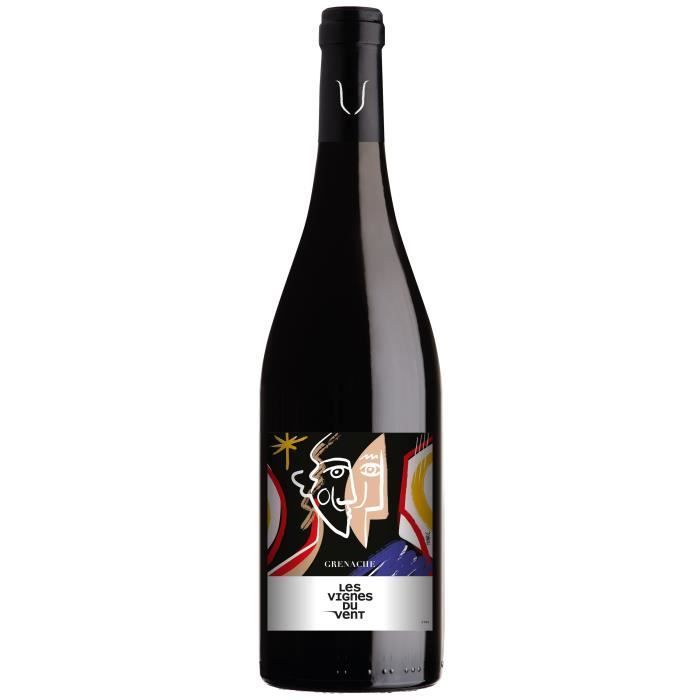 Art et Vin Vignes du Vent 2023 Côtes Catalanes Garnacha - Vino Tinto Languedoc