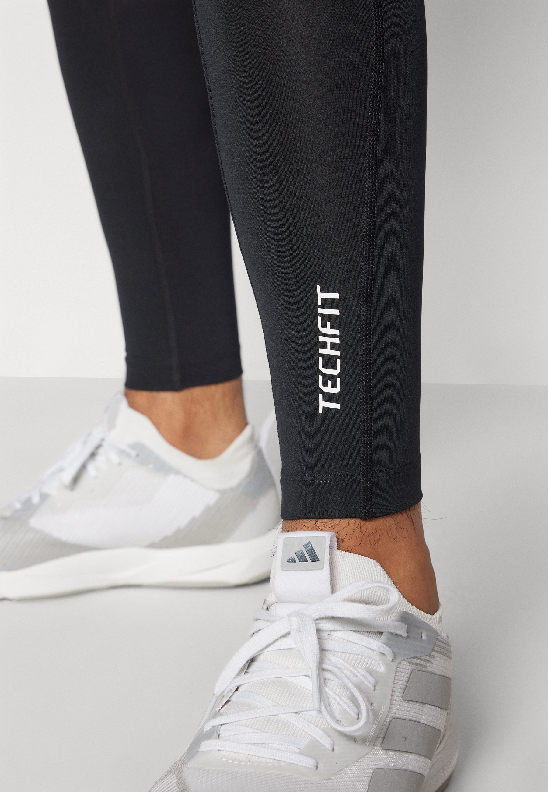 adidas Performance TECHFIT COMPRESSION LONG - Colanți - negri