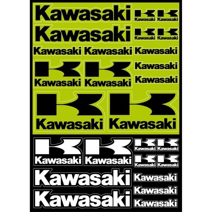 26 pegatinas para motocicletas Kawasaki