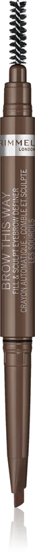Rimmel Brow This Way 2-in-1 Augenbrauenstift mit Pinsel