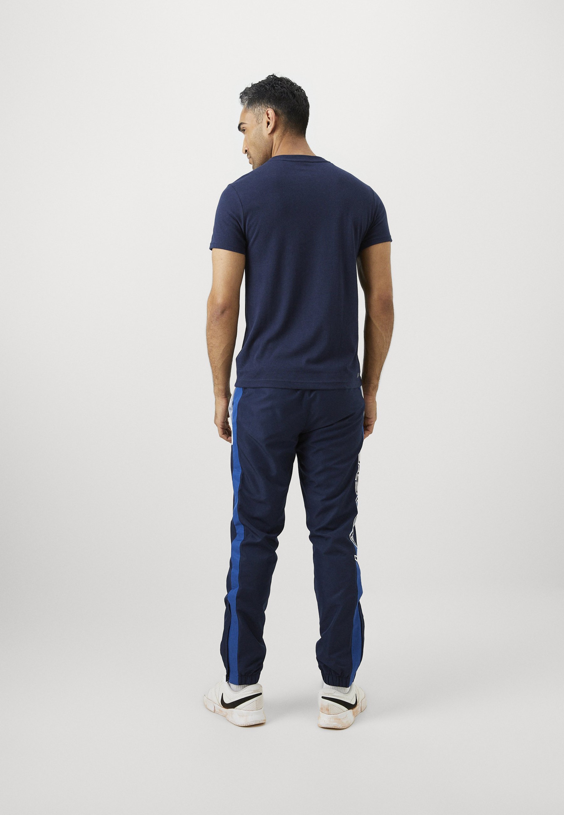 Lacoste Sport TENNIS PANT BLOCK - Trainingsbroek - marineblauw/Frans blauw